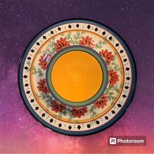 Pier One Alexandria bread, plate, 9 inches